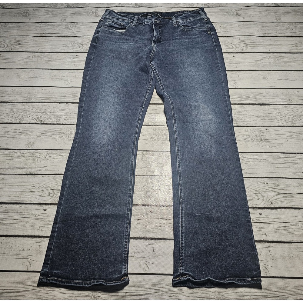 Silver Jeans‎ Co. Women's Elyse Slim Boot Jeans Size 36 x 31 (Tag 36x33)